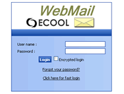 ECool Webmail Login